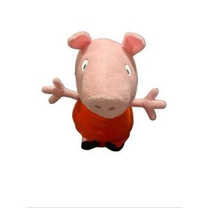 Peppa Pig Pink and Red Playful Plush Stuffed Animal 12"